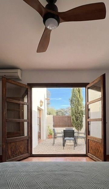 Acceso directo desde la suite al jardín